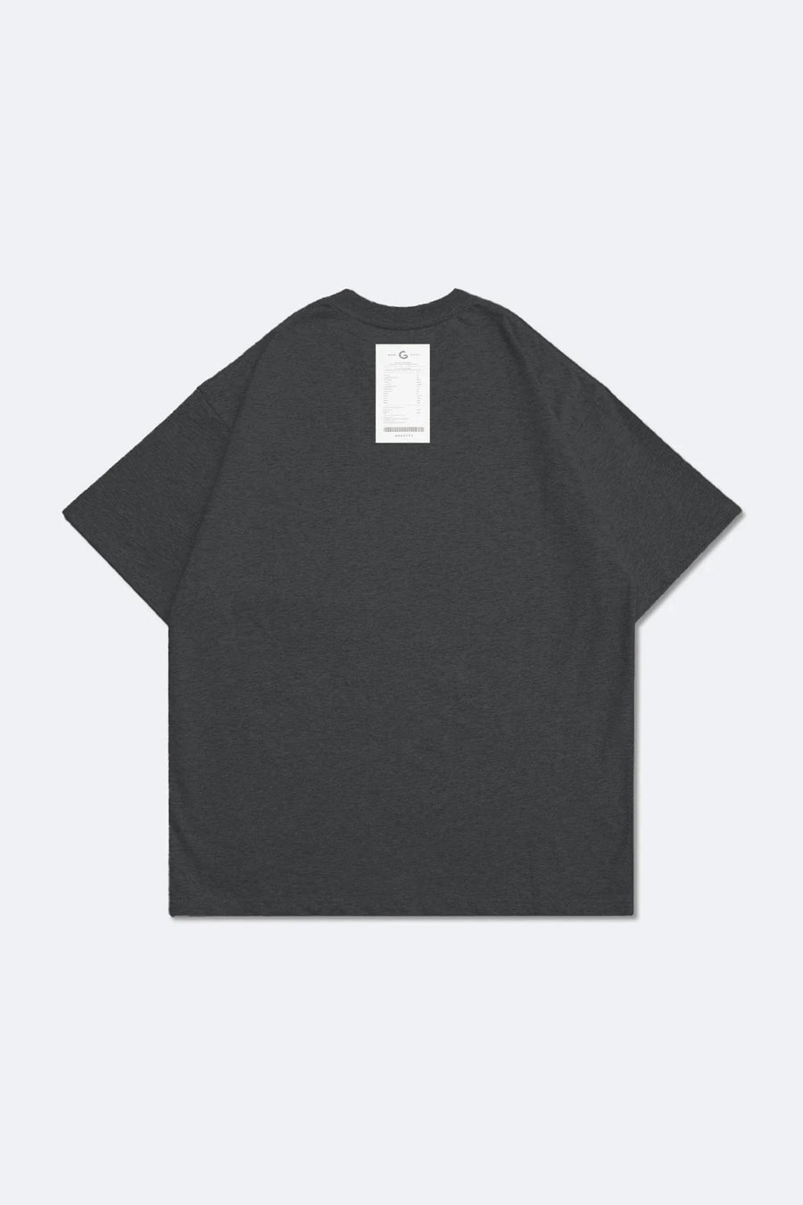 GROCERY TEE-001 INVOICE/ CHARCOAL