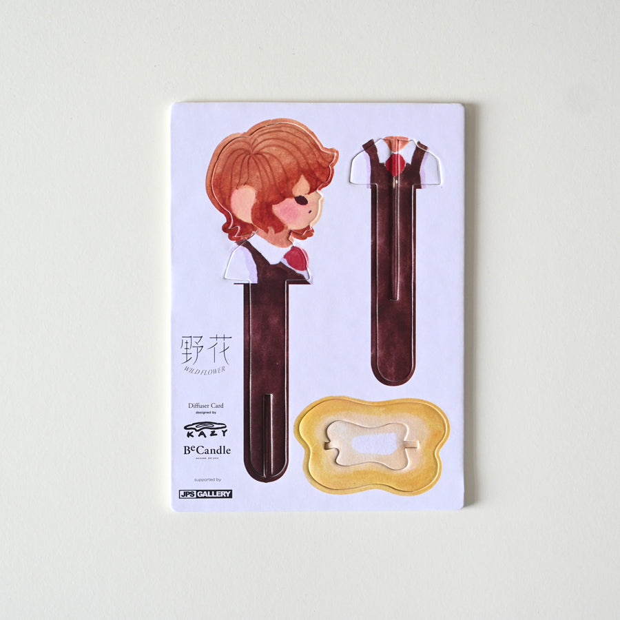 BeCandle x KAZY CHAN Diffuser Card - The Boy