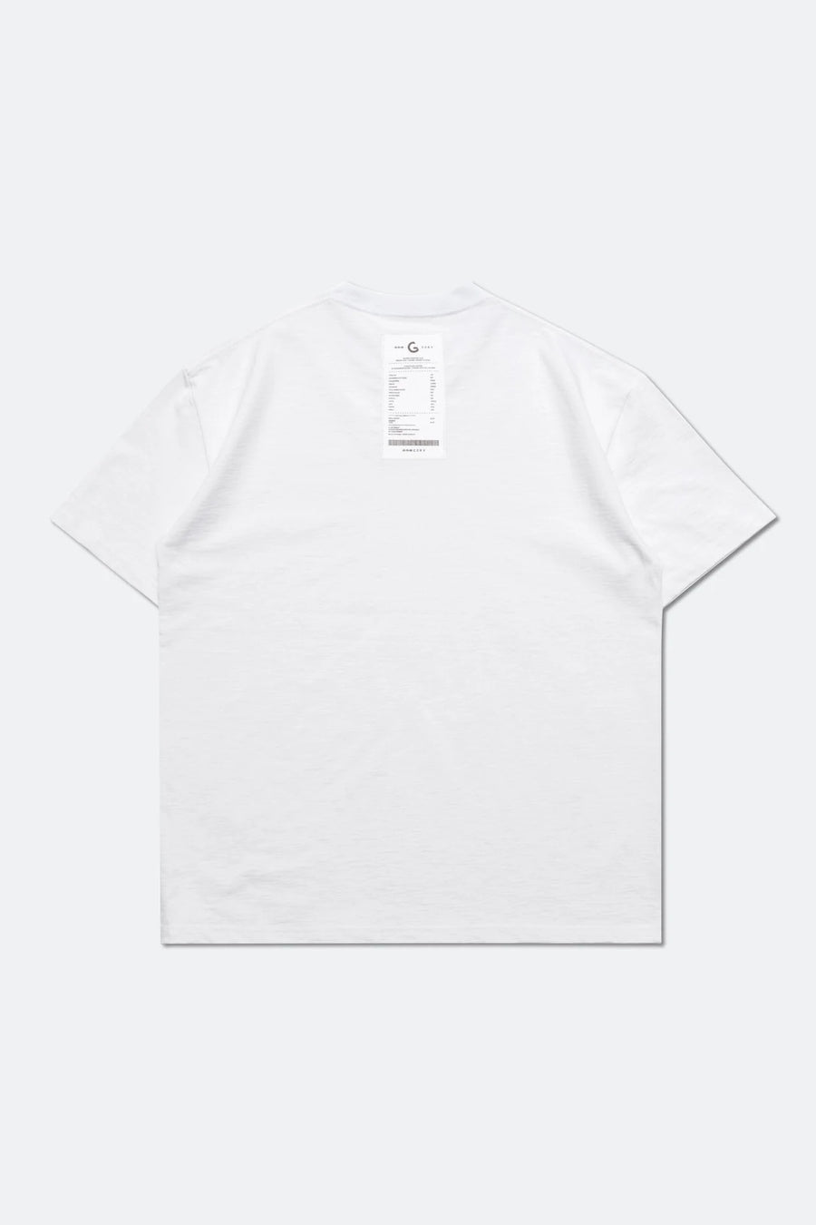 GROCERY TEE-001 INVOICE/WHITE