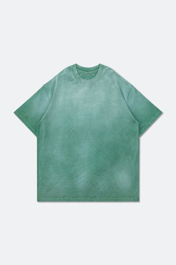 GROCERY TEE-077 DIRTY WASHED INVOICE/ FADED GREEN