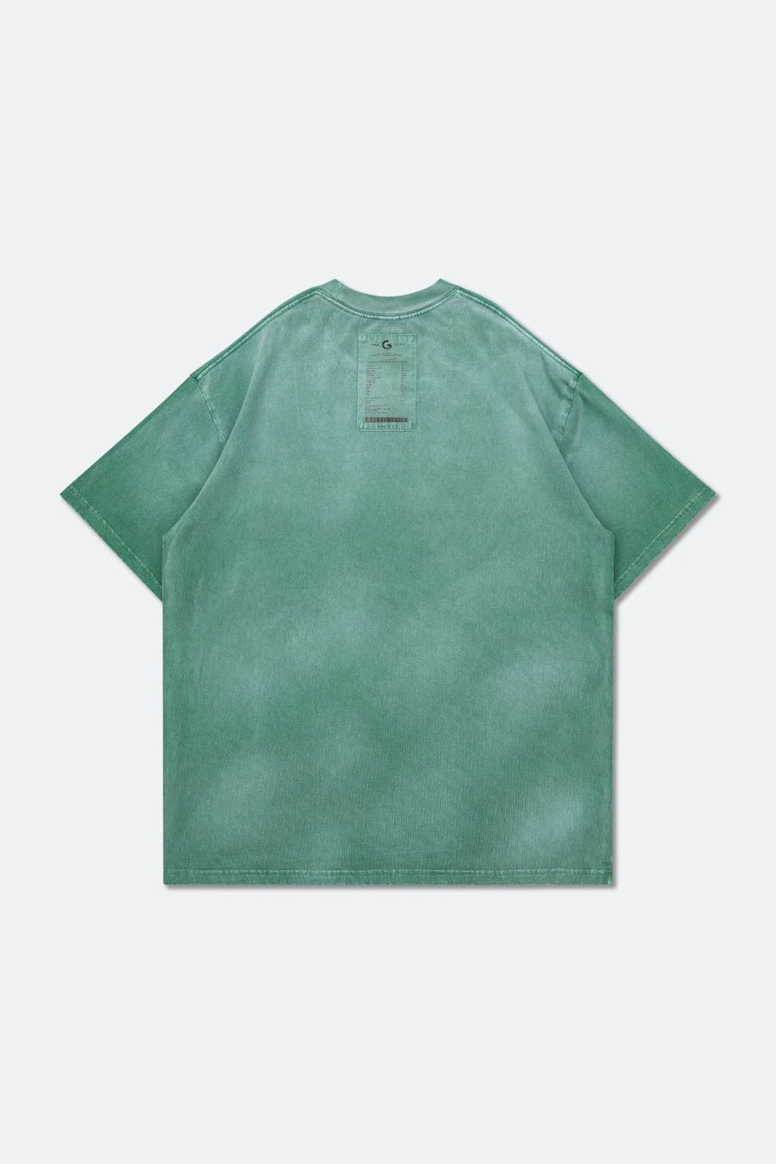 GROCERY TEE-077 DIRTY WASHED INVOICE/ FADED GREEN