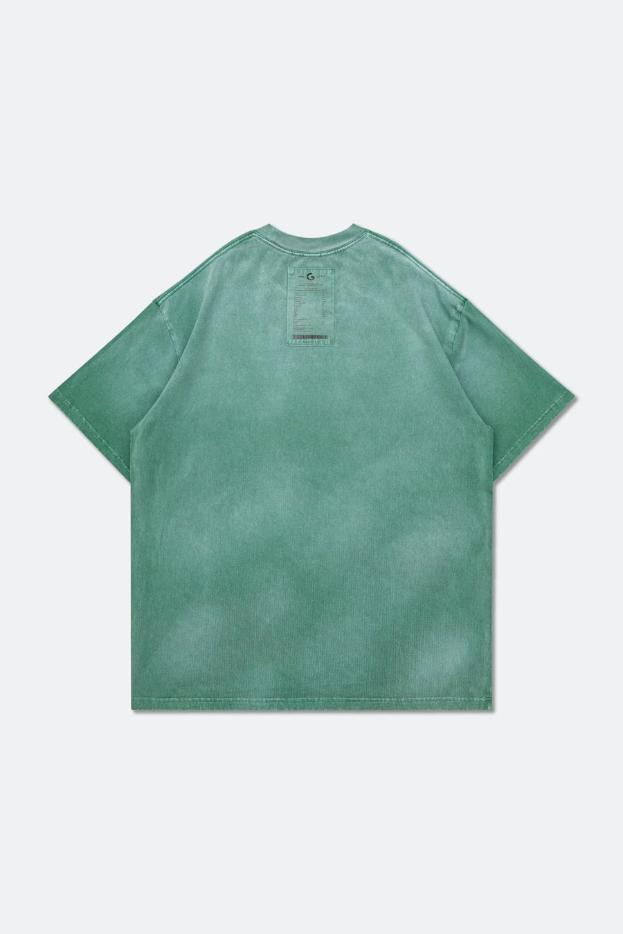 GROCERY TEE-077 DIRTY WASHED INVOICE/ FADED GREEN