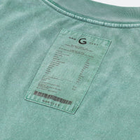 GROCERY TEE-077 DIRTY WASHED INVOICE/ FADED GREEN