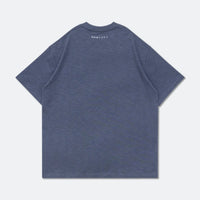 GROCERY TEE-078 EMBROIDERY LOGO POCKET TEE/ DUSTY BLUE